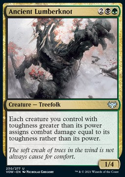 Ancient Lumberknot⁣ - Innistrad: Crimson Vow⁣ (Uncommon)⁣ [230]