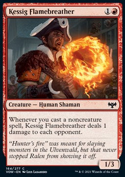 Kessig Flamebreather⁣ - Innistrad: Crimson Vow⁣ (Common)⁣ [164]