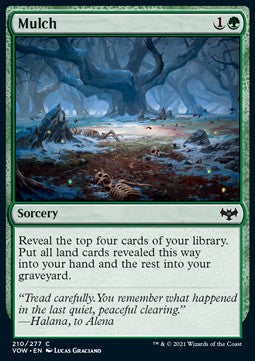 Mulch⁣ - Innistrad: Crimson Vow⁣ (Common)⁣ [210]
