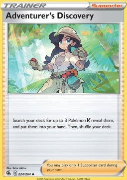 Adventurer's Discovery⁣ - Fusion Strike⁣ (Uncommon)⁣ [224]
