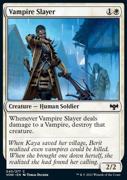 Vampire Slayer⁣ - Innistrad: Crimson Vow⁣ (Common)⁣ [43]