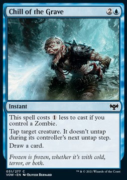 Chill of the Grave⁣ - Innistrad: Crimson Vow⁣ (Common)⁣ [51]