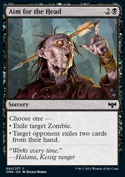 Aim for the Head⁣ - Innistrad: Crimson Vow⁣ (Common)⁣ [92]