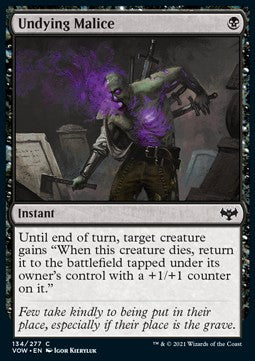 Undying Malice⁣ - Innistrad: Crimson Vow⁣ (Common)⁣ [134]