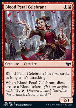 Blood Petal Celebrant⁣ - Innistrad: Crimson Vow⁣ (Common)⁣ [146]