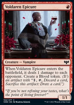 Voldaren Epicure⁣ - Innistrad: Crimson Vow⁣ (Common)⁣ [182]