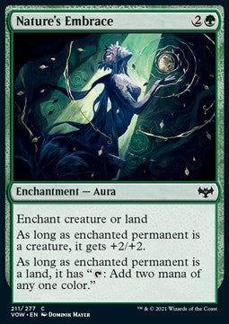 Nature's Embrace⁣ - Innistrad: Crimson Vow⁣ (Common)⁣ [211]