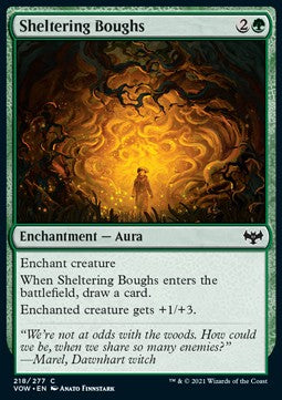 Sheltering Boughs⁣ - Innistrad: Crimson Vow⁣ (Common)⁣ [218]