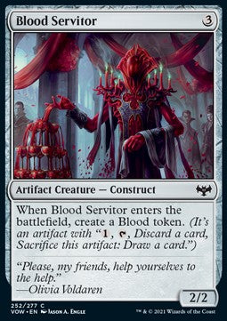 Blood Servitor⁣ - Innistrad: Crimson Vow⁣ (Common)⁣ [252]
