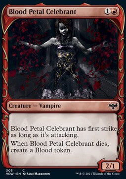 Blood Petal Celebrant⁣ - Innistrad: Crimson Vow: Extras⁣ (Common)⁣ [303]