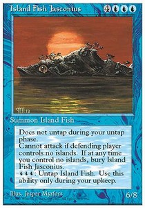 Island Fish Jasconius⁣ - Fourth Edition⁣ (Rare)