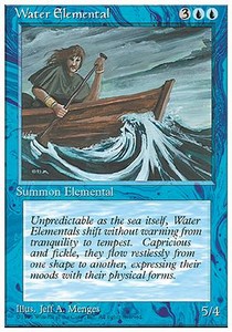 Water Elemental - Fourth Edition (Uncommon)