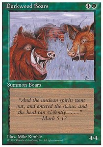 Durkwood Boars⁣ - Fourth Edition⁣ (Common)