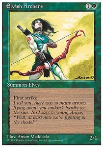Elvish Archers⁣ - Fourth Edition⁣ (Rare)