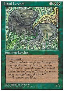 Land Leeches⁣ - Fourth Edition⁣ (Common)