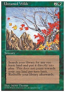 Untamed Wilds - Fourth Edition (Uncommon)