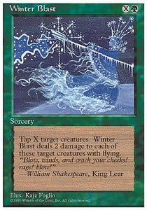Winter Blast - Fourth Edition (Uncommon)