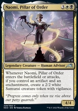 Naomi, Pillar of Order⁣ - Kamigawa: Neon Dynasty⁣ (Uncommon)⁣ [229]