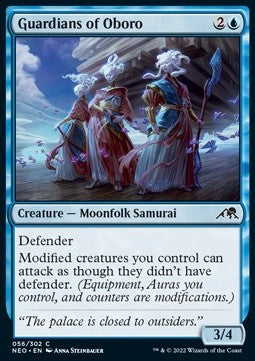Guardians of Oboro⁣ - Kamigawa: Neon Dynasty⁣ (Common)⁣ [56]