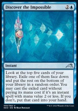 Discover the Impossible⁣ - Kamigawa: Neon Dynasty⁣ (Uncommon)⁣ [50]