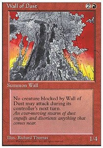 Wall of Dust⁣ - Fourth Edition⁣ (Uncommon)