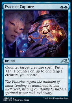 Essence Capture⁣ - Kamigawa: Neon Dynasty⁣ (Uncommon)⁣ [52]