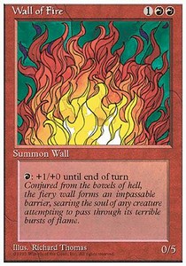 Wall of Fire - Fourth Edition (Uncommon)