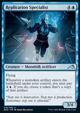 Replication Specialist⁣ - Kamigawa: Neon Dynasty⁣ (Uncommon)⁣ [76]