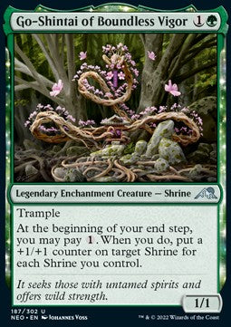 Go-Shintai of Boundless Vigor⁣ - Kamigawa: Neon Dynasty⁣ (Uncommon)⁣ [187]