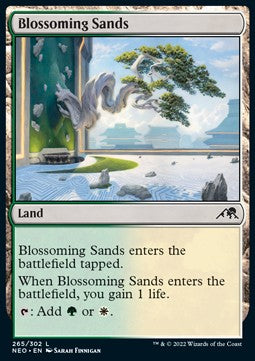 Blossoming Sands⁣ - Kamigawa: Neon Dynasty⁣ (Common)⁣ [265]