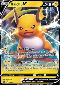 Raichu V⁣ - Brilliant Stars⁣ (Ultra Rare)⁣ [045]