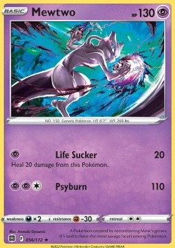 Mewtwo⁣ - Brilliant Stars⁣ (Rare)⁣ [056]