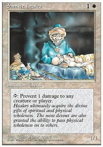 Samite Healer⁣ - Fourth Edition⁣ (Common)