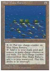 Blue Mana Battery⁣ - Fourth Edition⁣ (Rare)