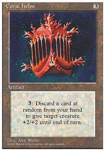 Coral Helm⁣ - Fourth Edition⁣ (Rare)