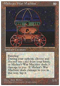Mishra's War Machine⁣ - Fourth Edition⁣ (Rare)