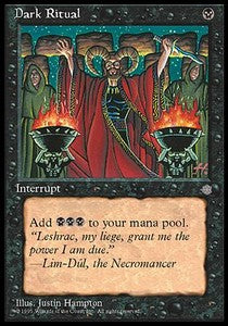 Dark Ritual⁣ - Ice Age⁣ (Common)