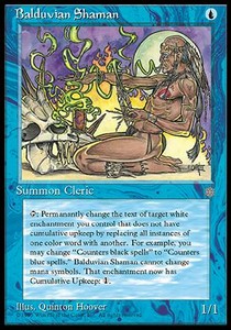 Balduvian Shaman⁣ - Ice Age⁣ (Common)