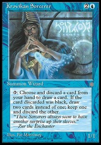 Krovikan Sorcerer⁣ - Ice Age⁣ (Common)