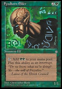 Fyndhorn Elder⁣ - Ice Age⁣ (Uncommon)