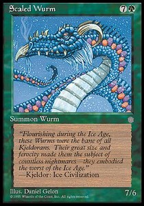 Scaled Wurm⁣ - Ice Age⁣ (Common)