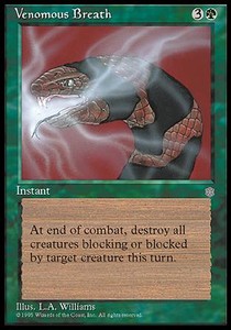 Venomous Breath⁣ - Ice Age⁣ (Uncommon)