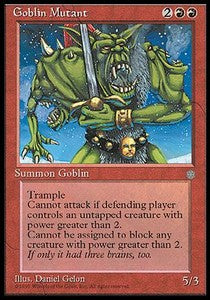 Goblin Mutant⁣ - Ice Age⁣ (Uncommon)