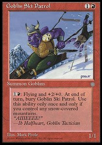 Goblin Ski Patrol⁣ - Ice Age⁣ (Common)