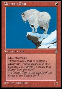 Mountain Goat⁣ - Ice Age⁣ (Common)