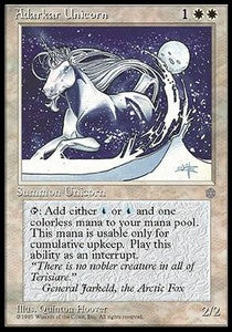 Adarkar Unicorn⁣ - Ice Age⁣ (Common)