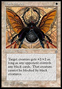 Black Scarab⁣ - Ice Age⁣ (Uncommon)