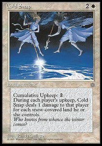 Cold Snap⁣ - Ice Age⁣ (Uncommon)