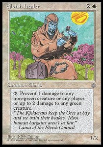 Elvish Healer⁣ - Ice Age⁣ (Common)