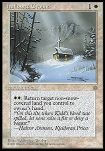Hallowed Ground⁣ - Ice Age⁣ (Uncommon)